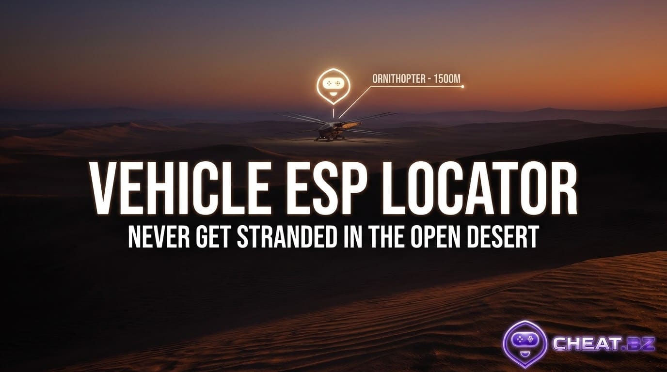 Radar hack allows you to see enemies around you